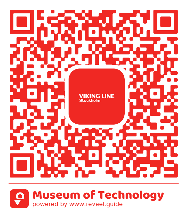 Image of the QR linking to the Tiede ja Teknologiamuseo