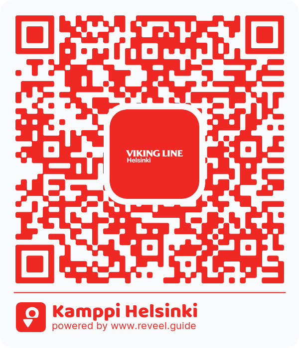 Image of the QR linking to the Kamppi Helsinki
