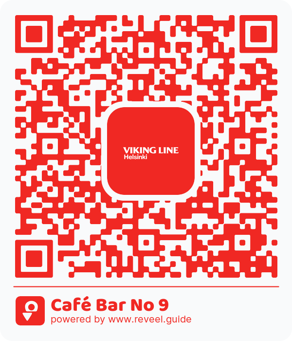 Image of the QR linking to the Café Bar No 9