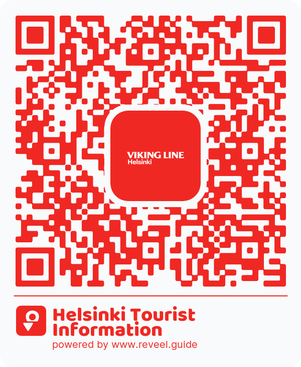 Image of the QR linking to the Helsinki Tourist Information