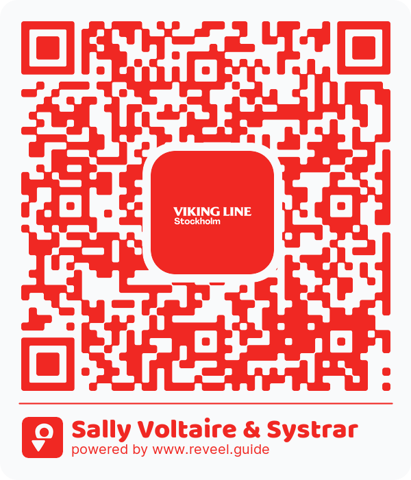 Image of the QR linking to the Sally Voltaire & Systrar