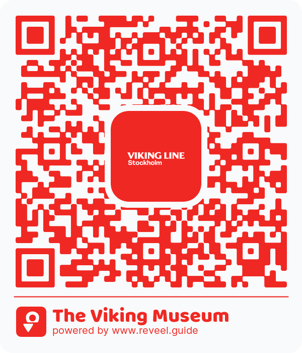 Image of the QR linking to the Das Wikingermuseum