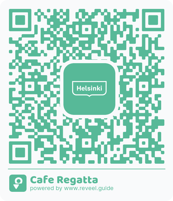 Image of the QR linking to the Cafe Regatta