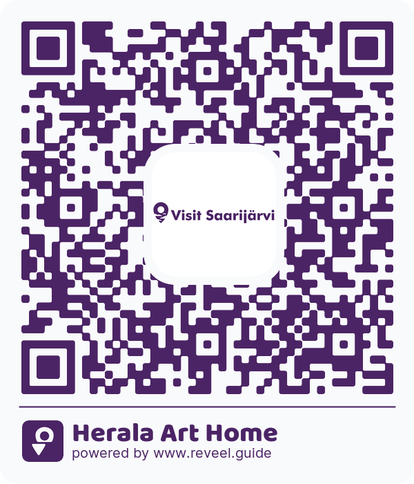 Image of the QR linking to the Herala Art Home