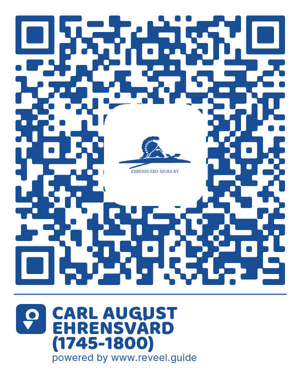 Image of the QR linking to the CARL AUGUST EHRENSVÄRD (1745-1800)