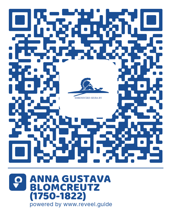 Image of the QR linking to the ANNA GUSTAVA BLOMCREUTZ (1750-1822)