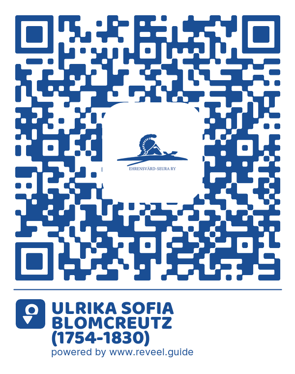 Image of the QR linking to the ULRIKA SOFIA BLOMCREUTZ (1754-1830)