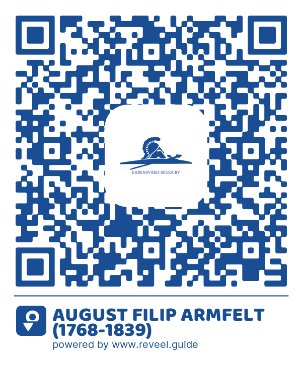 Image of the QR linking to the AUGUST FILIP ARMFELT (1768-1839)