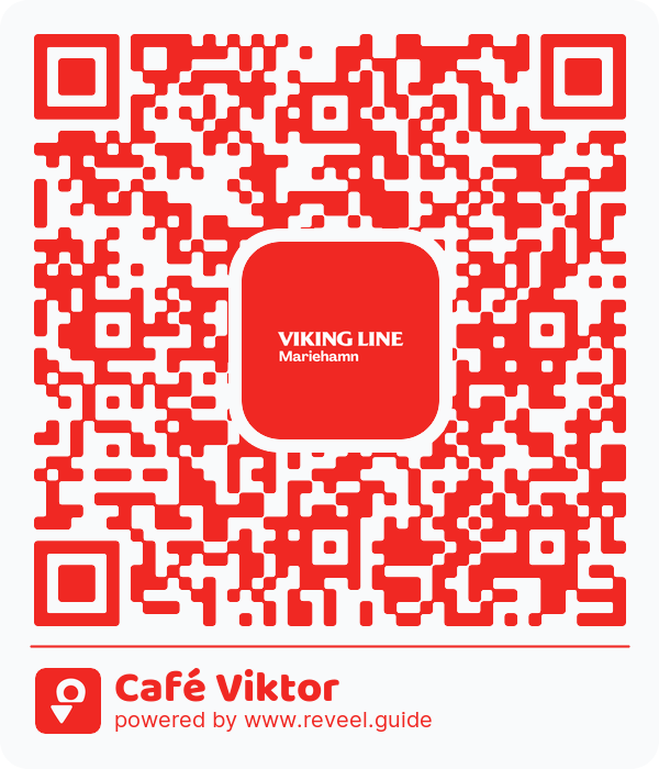Image of the QR linking to the Café Viktor
