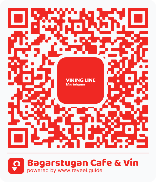 Image of the QR linking to the Bagarstugan Cafe & Vin