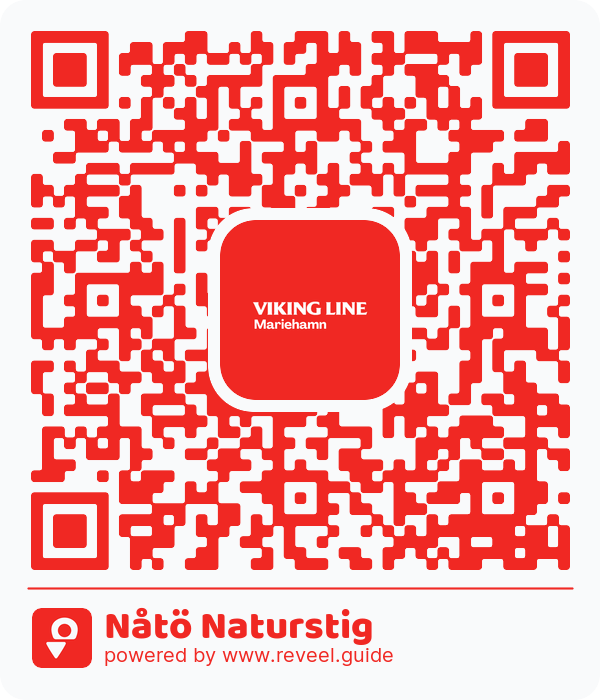 Image of the QR linking to the Nåtö Naturstig