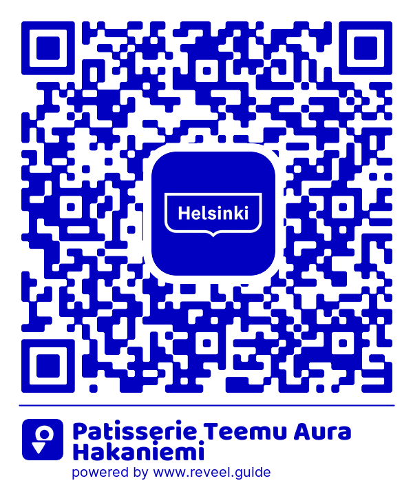 Image of the QR linking to the Patisserie Teemu Aura Hakaniemi