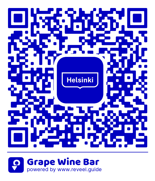 Image of the QR linking to the Grape Wine Bar