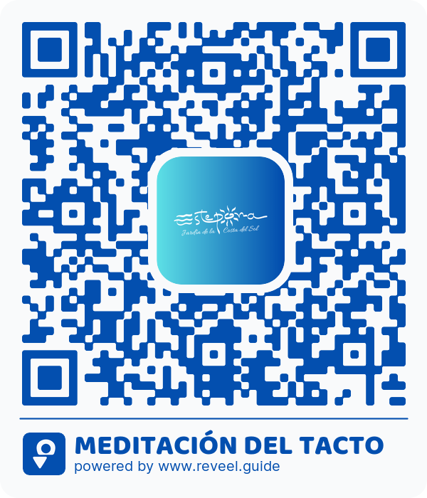 Image of the QR linking to the MEDITACIÓN DEL TACTO