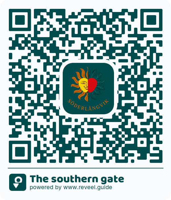 Image of the QR linking to the The southern gate