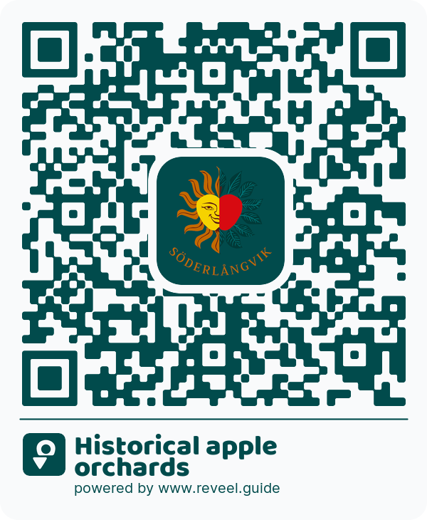 Image of the QR linking to the Historical apple orchards