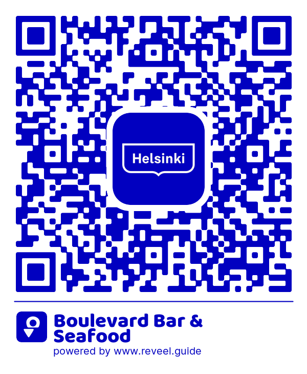 Image of the QR linking to the Boulevard Bar & Seafood