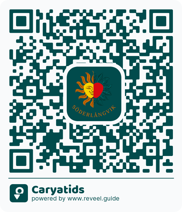Image of the QR linking to the Caryatids