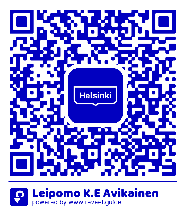 Image of the QR linking to the Leipomo K.E Avikainen