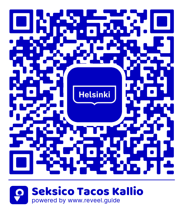 Image of the QR linking to the Seksico Tacos Kallio