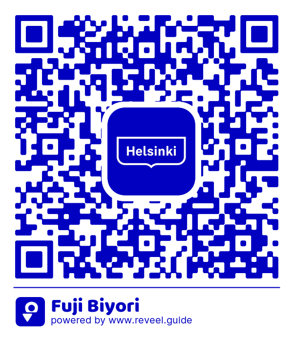 Image of the QR linking to the Fuji Biyori