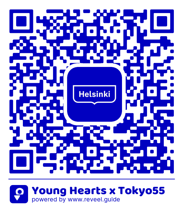 Image of the QR linking to the Young Hearts x Tokyo55