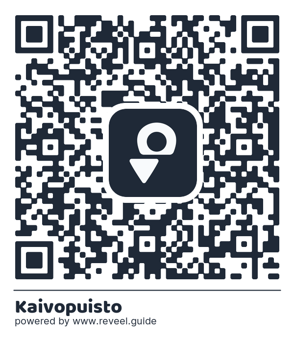 Image of the QR linking to the Kaivopuisto