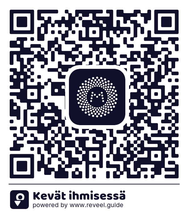 Image of the QR linking to the Kevät ihmisessä