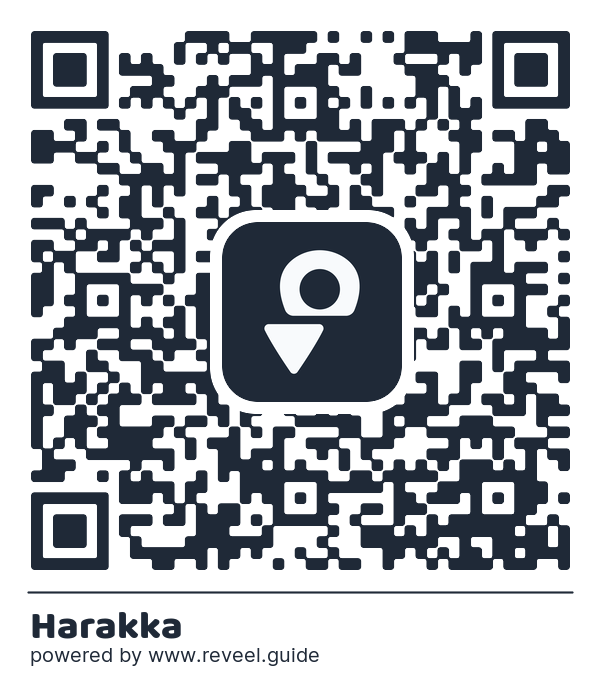 Image of the QR linking to the Harakka