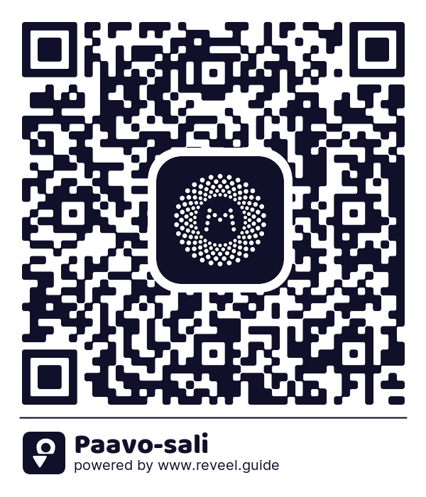 Image of the QR linking to the Paavo-sali