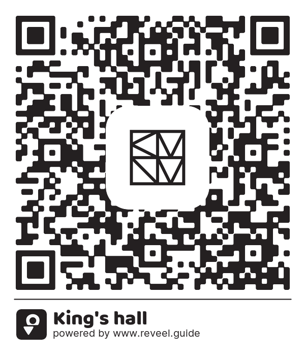 Image of the QR linking to the King's hall