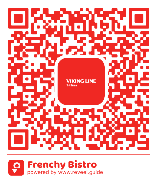 Image of the QR linking to the Frenchy Bistro