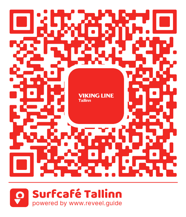 Image of the QR linking to the Surfcafé Tallinn