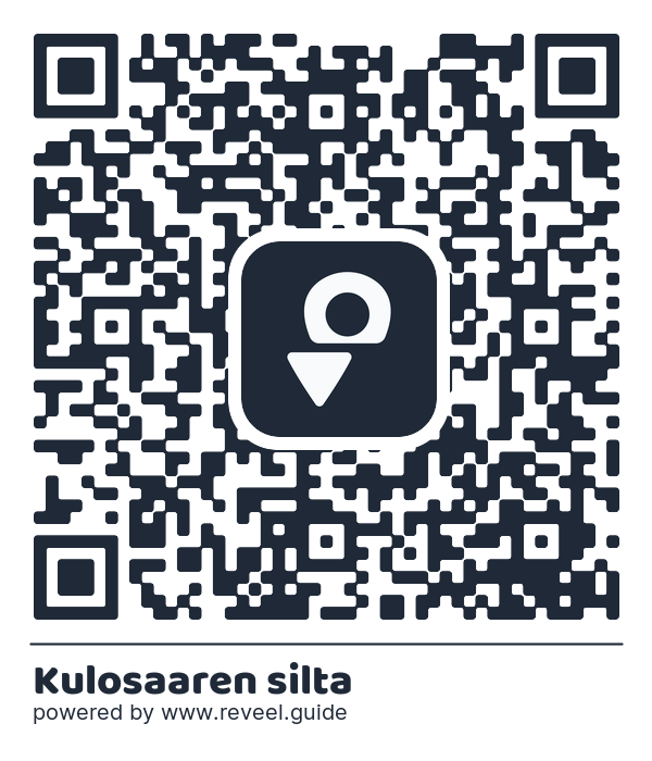 Image of the QR linking to the Kulosaaren silta