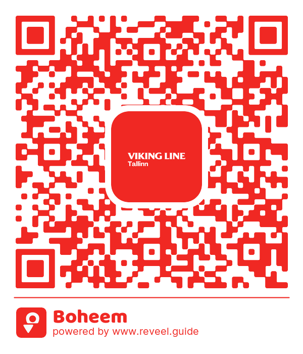 Image of the QR linking to the Boheem