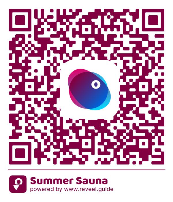 Image of the QR linking to the Summer Sauna