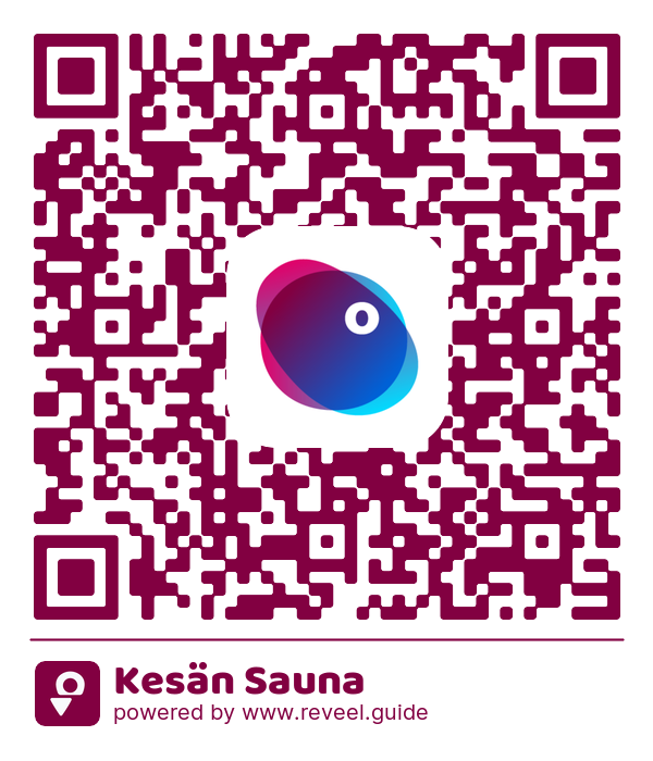 Image of the QR linking to the Kesän Sauna