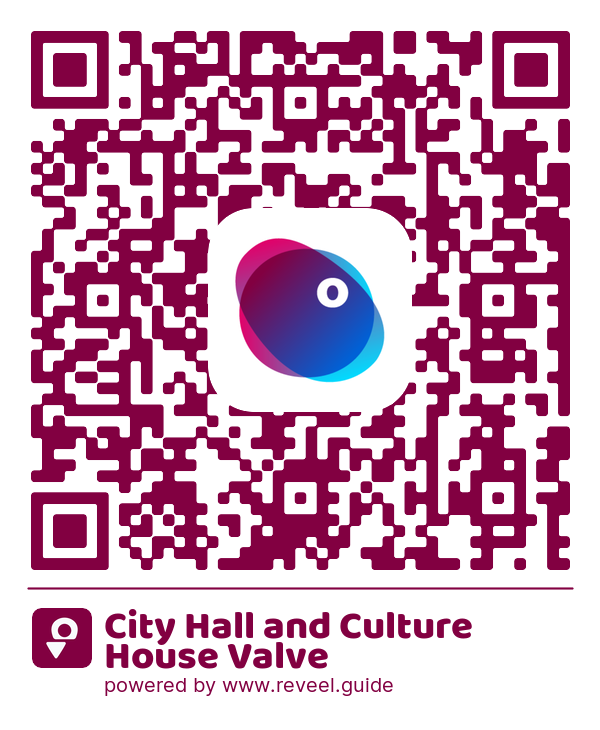 Image of the QR linking to the City Hall and Culture House Valve