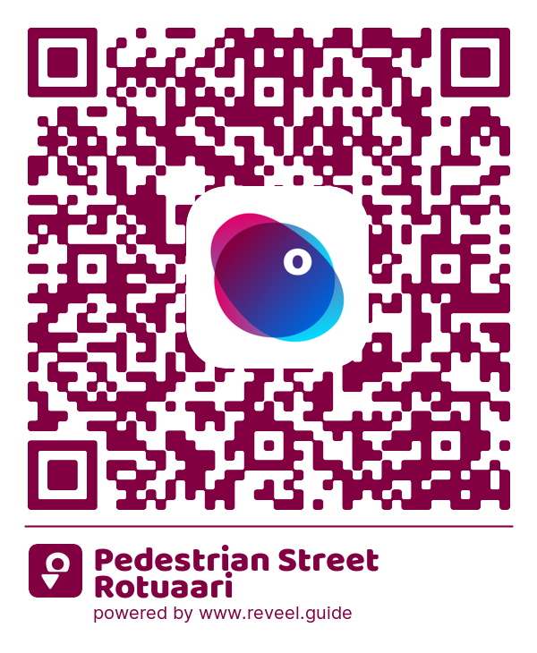 Image of the QR linking to the Pedestrian Street Rotuaari