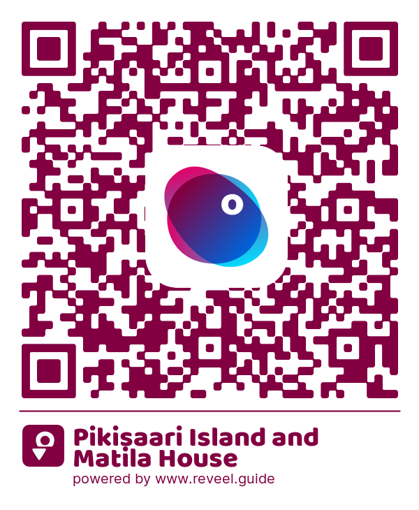 Image of the QR linking to the Pikisaari Island and Matila House