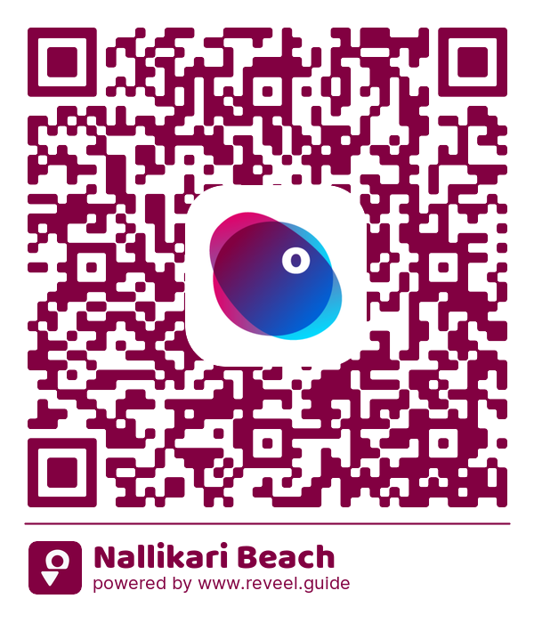 Image of the QR linking to the Nallikari Beach