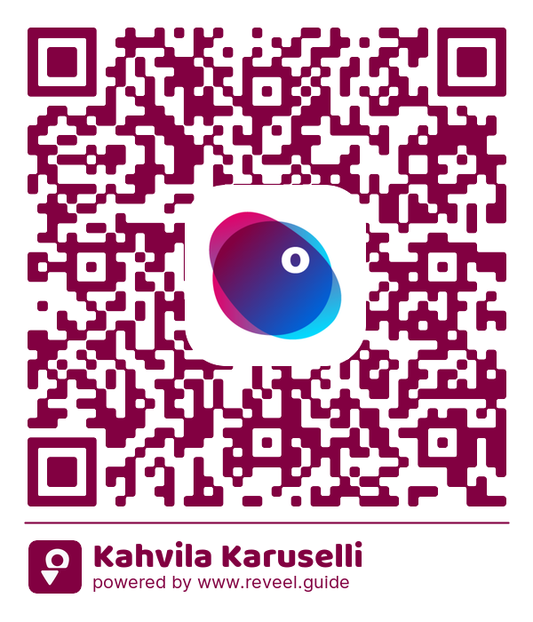 Image of the QR linking to the Café Karuselli 