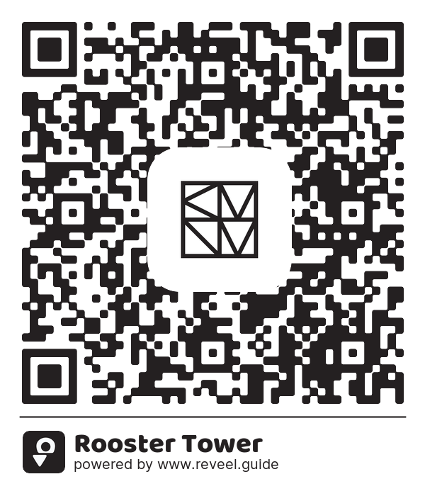 Image of the QR linking to the Rooster Tower