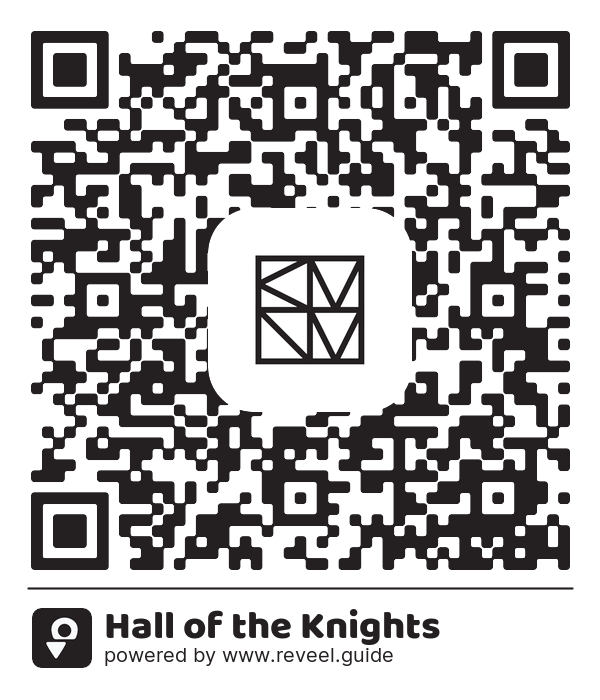 Image of the QR linking to the Hall of the Knights