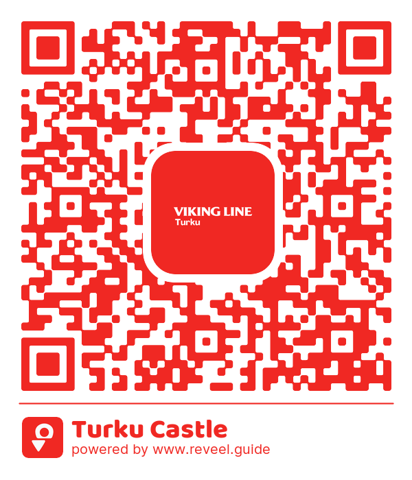 Image of the QR linking to the Turku Castle