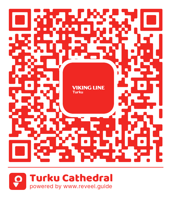 Image of the QR linking to the Turku Cathedral