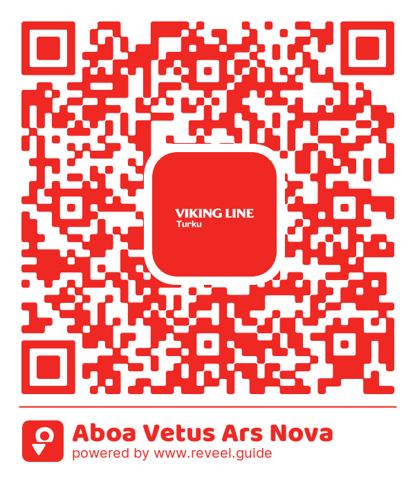 Image of the QR linking to the Aboa Vetus Ars Nova