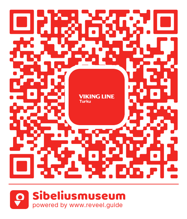 Image of the QR linking to the Sibeliusmuseum
