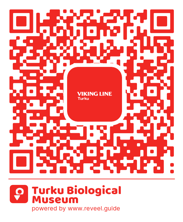 Image of the QR linking to the Turku Biological Museum