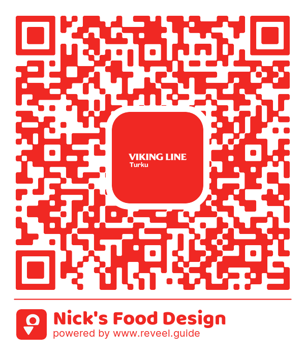 Image of the QR linking to the Nick's Food Design